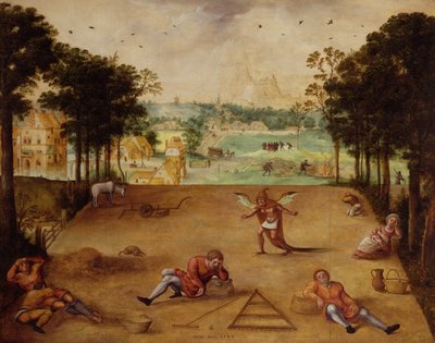 The Parable of the Wheat and the Tares by Lucas van Gassel